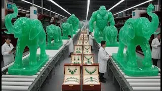 Inside The Jade Factory &ndash; Billion Dollar Industry Made From Stone (Full Process)