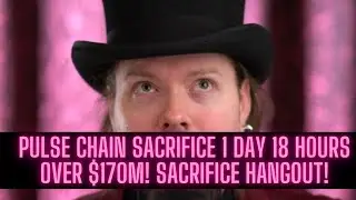 Pulse Chain Sacrifice 1 Day 18 Hours Over $170m! Sacrifice Hangout!
