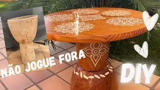 DIY- TRANSFORMA&Ccedil;&Atilde;O DE OBJETOS VELHOS-♻️♻️♻️#reciclagem #fa&ccedil;avoc&ecirc;mesmo #decoration #dolixoaoluxo #diy