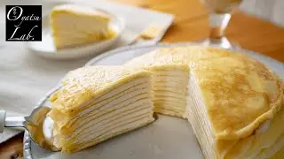 Honey Crepe Cake Recipe | Oyatsu Lab.