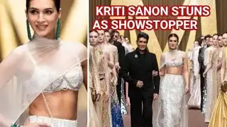 Kriti Sanon Stuns as Showstopper for Manish Malhotra at Dubai Fashion Week 2026