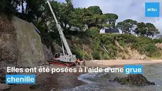 Travaux sentier c&ocirc;tier de Saint-Nazaire