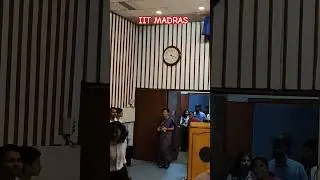 Ms. Atishi Marlena, Minister of Education, Delhi. at (IIT MADRAS)