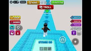 My first video| Roblox NOT EASY OBBY