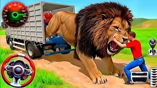 Лучшая 3D-игра про вождение грузовика для перевозки животных | Реалистичная игра про перевозку жи...