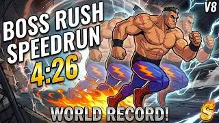 Streets of Rage 4 - Max Boss Rush Speedrun 4:26 World Record V8