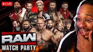WWE RAW LIVE Watchalong: Roman Reigns Kicks Off RAW! 11/24/2025
