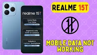 Проблема с неработающим мобильным интернетом на Realme 15T