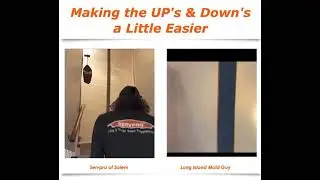 RE-U-ZIP&rsquo;s Hands-Free Magnetic Entry Strip for Easier Stairway Containment