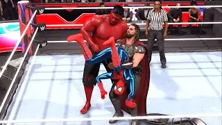 237. spider man vs superman superhero wwe,Best Marvel's Avengers Tag Teams | Elimination Match