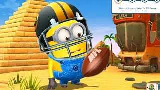 Cleopatra and Quarterback minions completed levels 239-240 ! With skateboard Props
