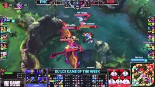 FNC vs H2K - Olaf Reignover JUNGLER