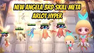 Arlot Hyper 2x Speed Gameplay | The New Angela 3 Meta | Magic Chess Season 16