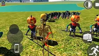 Franklin Bike Racing Mega Ramp 😱 Pumpkin Dancing Boy | Indian Bike Driving 3D | BossGamer763