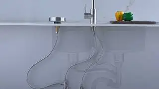 How to Install Glass Rinser for Kitchen Sink, FONTOP Cup Washer