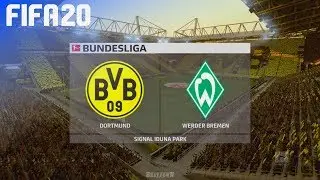 FIFA 20 - Borussia Dortmund vs. Werder Bremen @ Signal Iduna Park