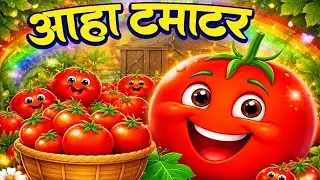 Aaha Tamatar Bade Mazedar| Nursery Rhymes | Top 5 Rhymes For Kids | Pyare Geet Kids | Hindi Rhymes