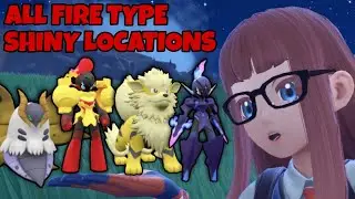 The BEST Places to Shiny Hunt ALL FIRE Type Pokemon!