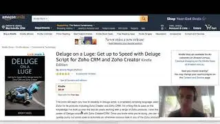 Deluge on a Luge: Learn Zoho Programming - learn Zoho