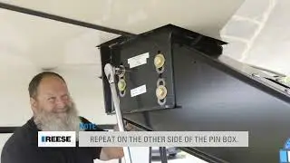REESE&reg; Goose Box&trade; Installation   RV Pin Box to Gooseneck Adapter for 5th Wheel Trailers   PN94920