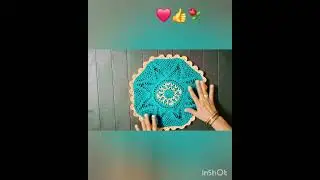 #New Desigh Beautiful Crochet Thalposh #Everyday Use#Crochat=🌹😍🥰