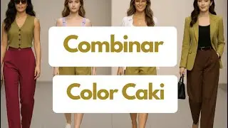 Outfits en color caqui: combinaciones elegantes y modernas