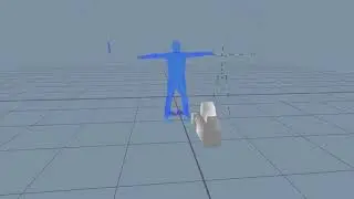 Very simple animation using Microsoft Kinect and iPiSoft Mocap Studio.