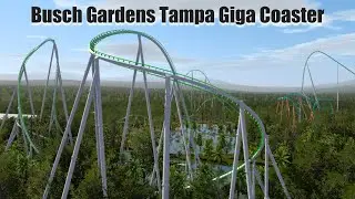 NEW FOR 2026 Busch Gardens Tampa Giga-Coaster Concept