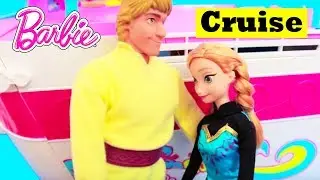 Barbie Sisters CRUISE Ship with Disney Frozen Hans