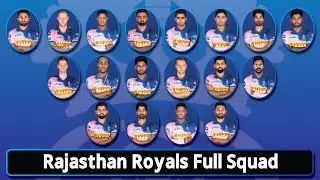 Rajasthan Royals Full Squad 2020 ★ Rajasthan Royals Full Team 2020 ★ IPL 2020