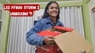 LS2 FF800 STORM 2🔥| New Helmet Unboxing📦|
