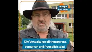 Die Verwaltung soll transparent, b&uuml;rgernah und freundlich sein!