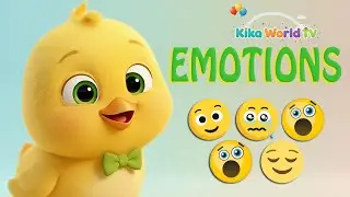 Кика учится распознавать эмоции | Чувства для малышей