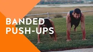 How to Do a Resistance Band Push Up