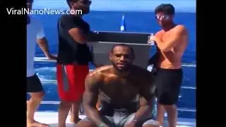 Lebron James ICE BUCKET CHALLENGE