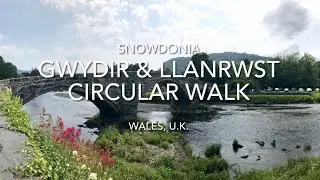 Gwydir Forest & Llanrwst Circular Walk, Snowdonia, Wales , U.K.