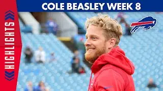 Cole Beasley Highlights from Week 8 | Buffalo Bills
