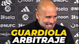 GUARDIOLA, al l&iacute;mite con el &Aacute;RBITRO tras el NEWCASTLE 2- MANCHESTER CITY 1: vean su REACCI&Oacute;N