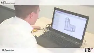 ATOS Compact Scan with GOM Touch Probe for Rapid 3D Scanning & Inspection Analysis