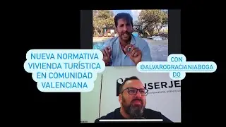 Charla sobre la nueva ley de alquileres turísticos de la Comunidad Valenciana con Álvaro Graciani.