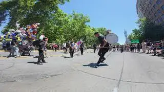 🇨🇱 CHINCHINEROS ARTISTAS CALLEJEROS CHILENOS SANTIAGO 🥁