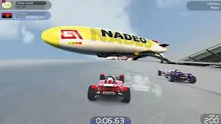 TrackMania Nations Forever - Jeden gracz, niebieski, etapy 1-5, 1 rząd.