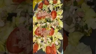 Salade de poulpe m&eacute;diterran&eacute;enne : recette savoureuse et cuisson parfaite du poulpe 🐙 #shorts