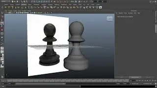 Maya tutorial : How to create a Chess piece in 1 minute