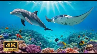 🌊 Beautiful Underwater World 4K &ndash; Tropical Fish & Calming Ocean Sounds
