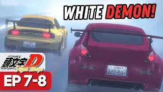 Battles Of The ZERO Theory! | Initial D Fifth Stage Episode 7-8 Reaction