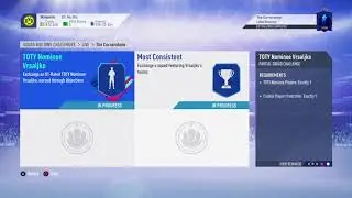 FIFA 19 The Cornerstone SBC 87 Rated TOTY Nominee Vrsaljko 60k