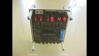 The Optoelectronics Vintage Digital Clock 850-4 Kit using the MM5314N