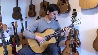 Max Klein 1962 Vienna model - classical guitar in Hauser I style - surprising sound quality