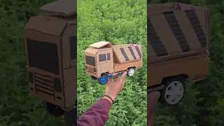 Making Cardboard Dumpar #shorts #nsexperiment